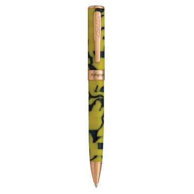 Conklin Stylograph Mosaic Yellow/Blue Ballpoint Pen