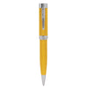 Conklin Herringbone Signature Yellow Ballpoint Pen