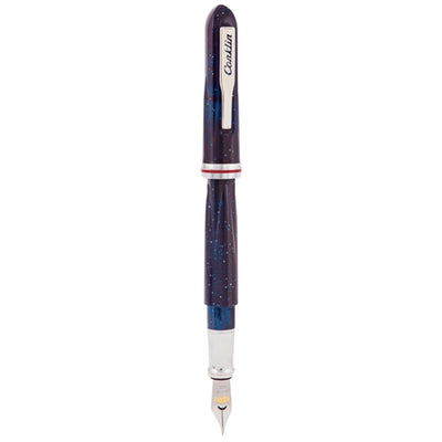 Conklin Empire Stardust Blue Fountain Pen