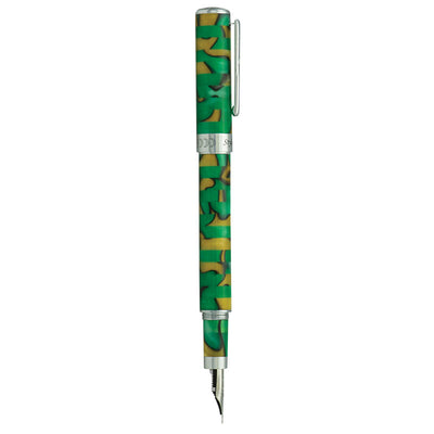 Conklin Stylograph Mosaic Green/Brown Fountain Pen