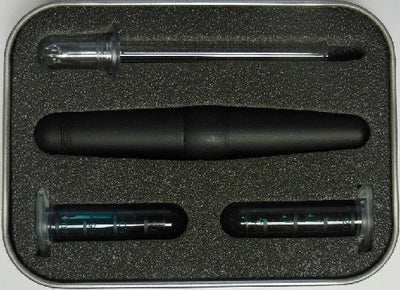 Stipula Passaporto Superleggera Drone Eyedropped Fountain Pen, Black