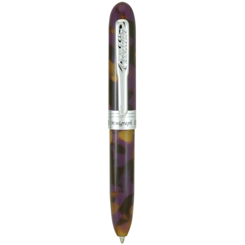 Conklin Minigraph Ballpoint Pen Purple Dunes