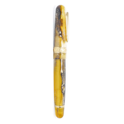 Stipula Etruria Magnifica Propolis 14kt Gold Medium Nib Fountain Pen Limited Edition to 99pcs