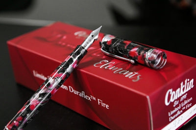 Conklin Duraflex Elements Limited Edition Fountain Pen - Fire
