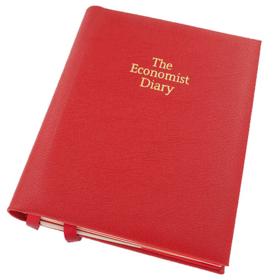 THE ECONOMIST DESK 2020 DIARY - DAY PER PAGE - RED
