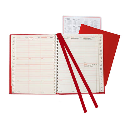 द इकोनॉमिस्ट डेस्क 2020 डायरी - दिन प्रति पृष्ठ - लाल