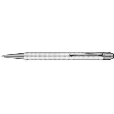 वाल्डमैन टैंगो फाइन स्क्वायर पैटर्न रूथेनियम प्लेटेड बॉलपॉइंट पेन