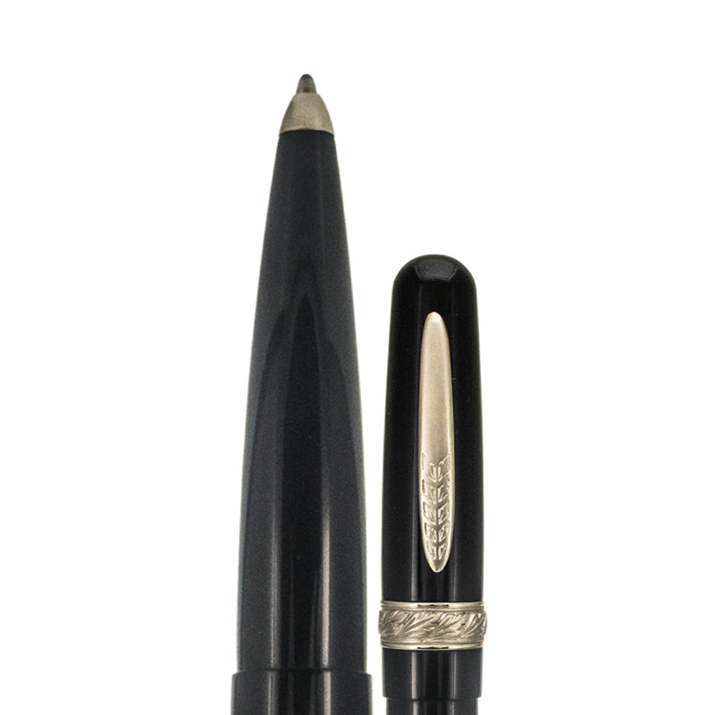 Stipula Etruria Magnificia Black Ballpoint Pen