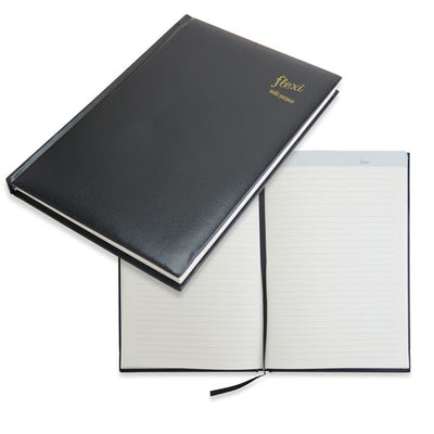 Livtek India - Fexi Multi-Purpose Diary - Booksize Undated - Ivory Cream Paper - Derby Black